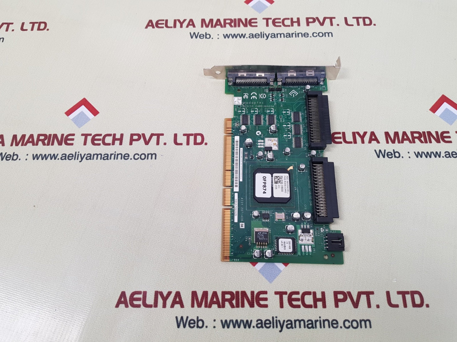 Adaptec scsi card 39320a interfcae card asc-39320a/dell