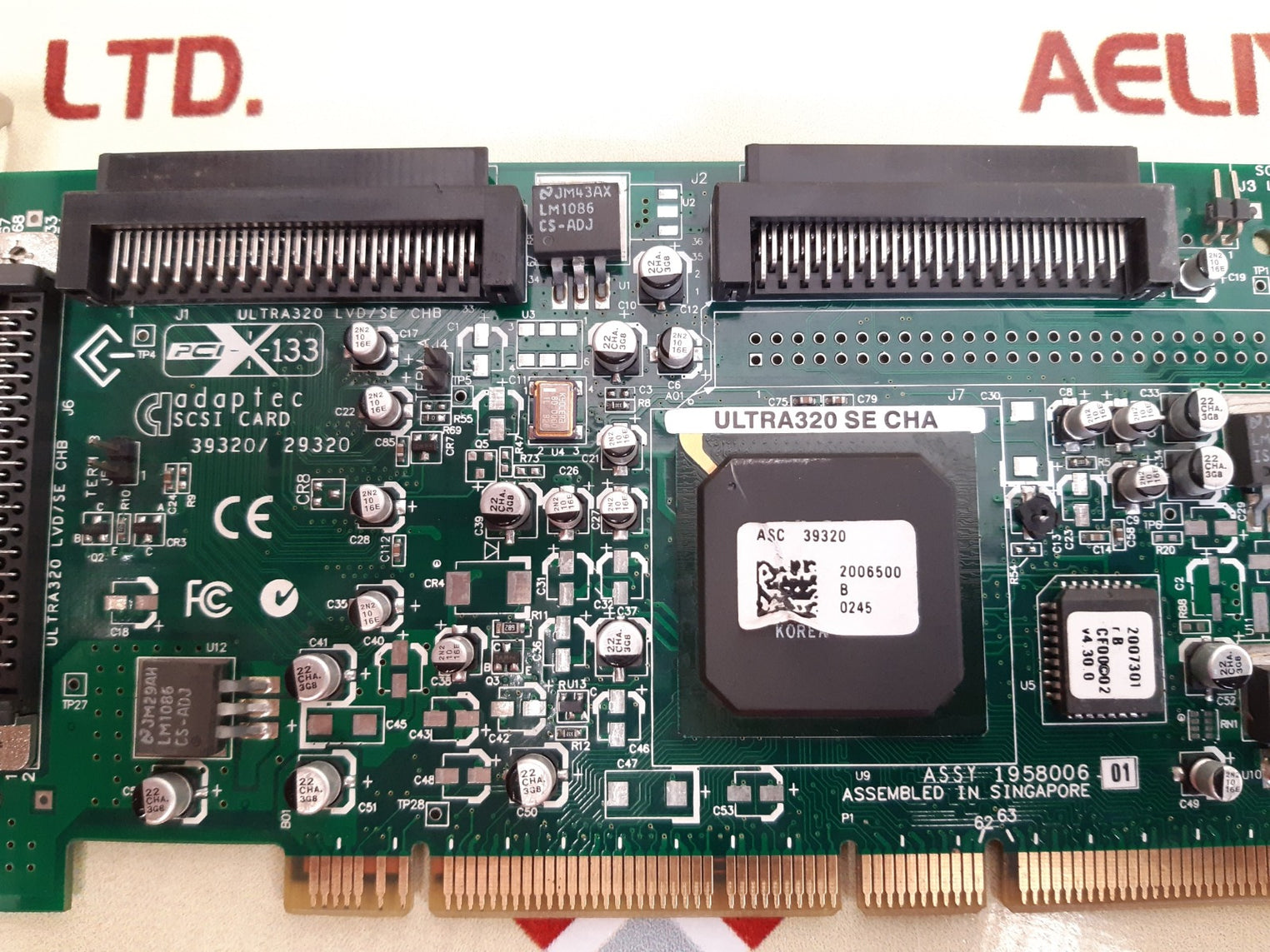 Adaptec pci-x-133 pcb card 1958006-01