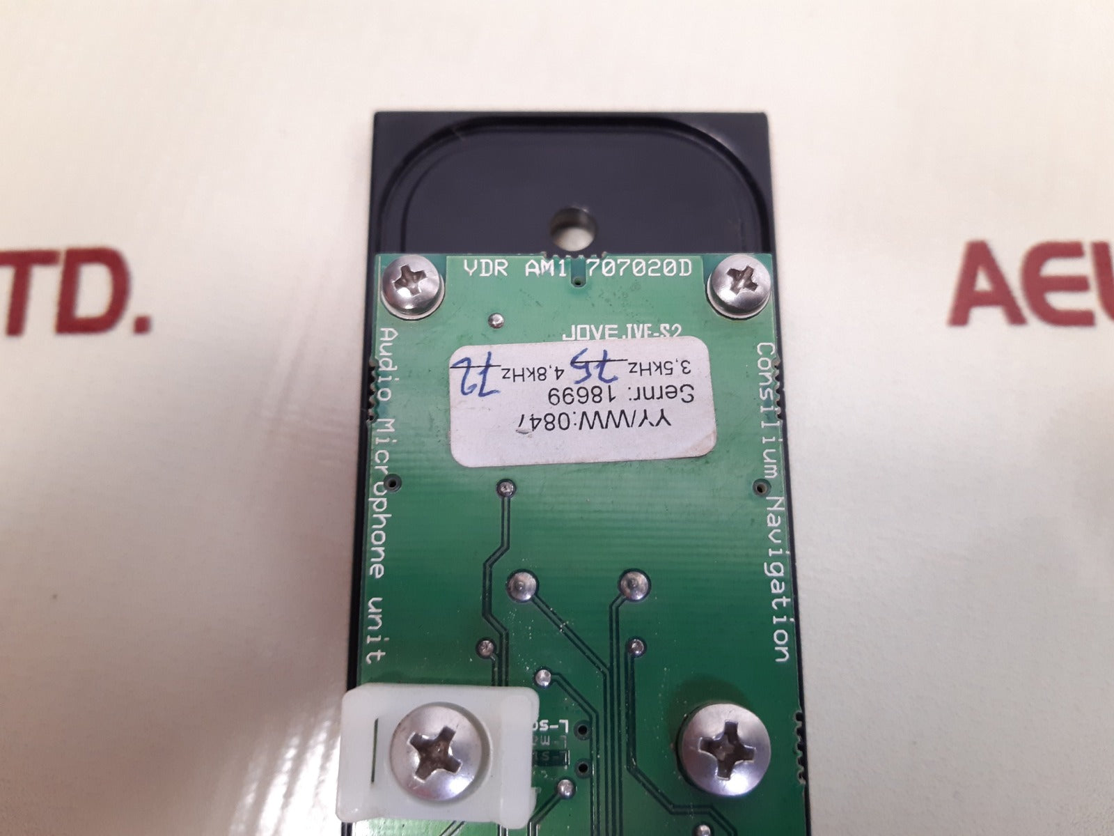 Consilium navigation am1 u/n 707020 vdr microphone
