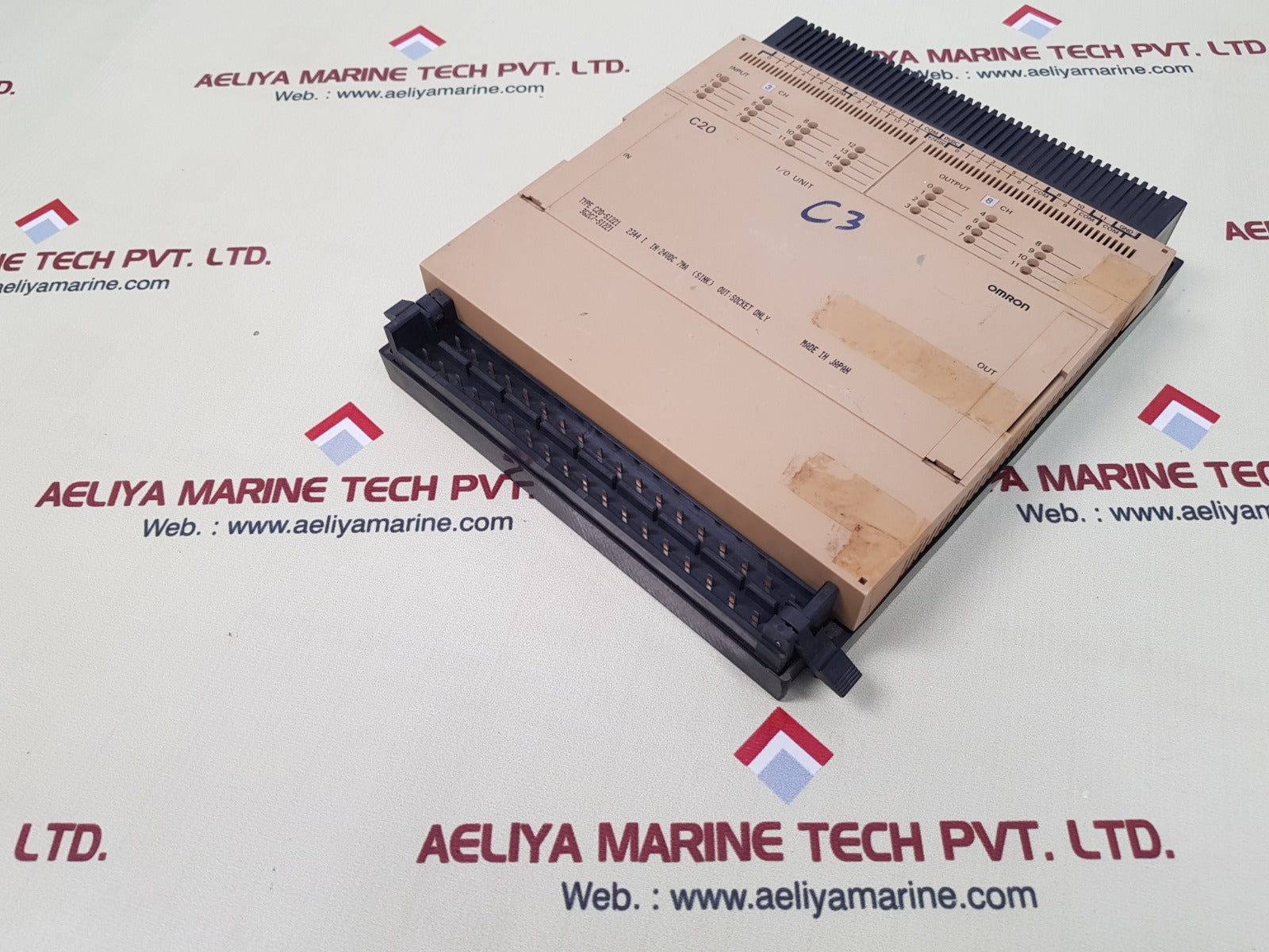 Omron c20-si221 3g2c7-si221 i/o unit 24vdc 7ma 