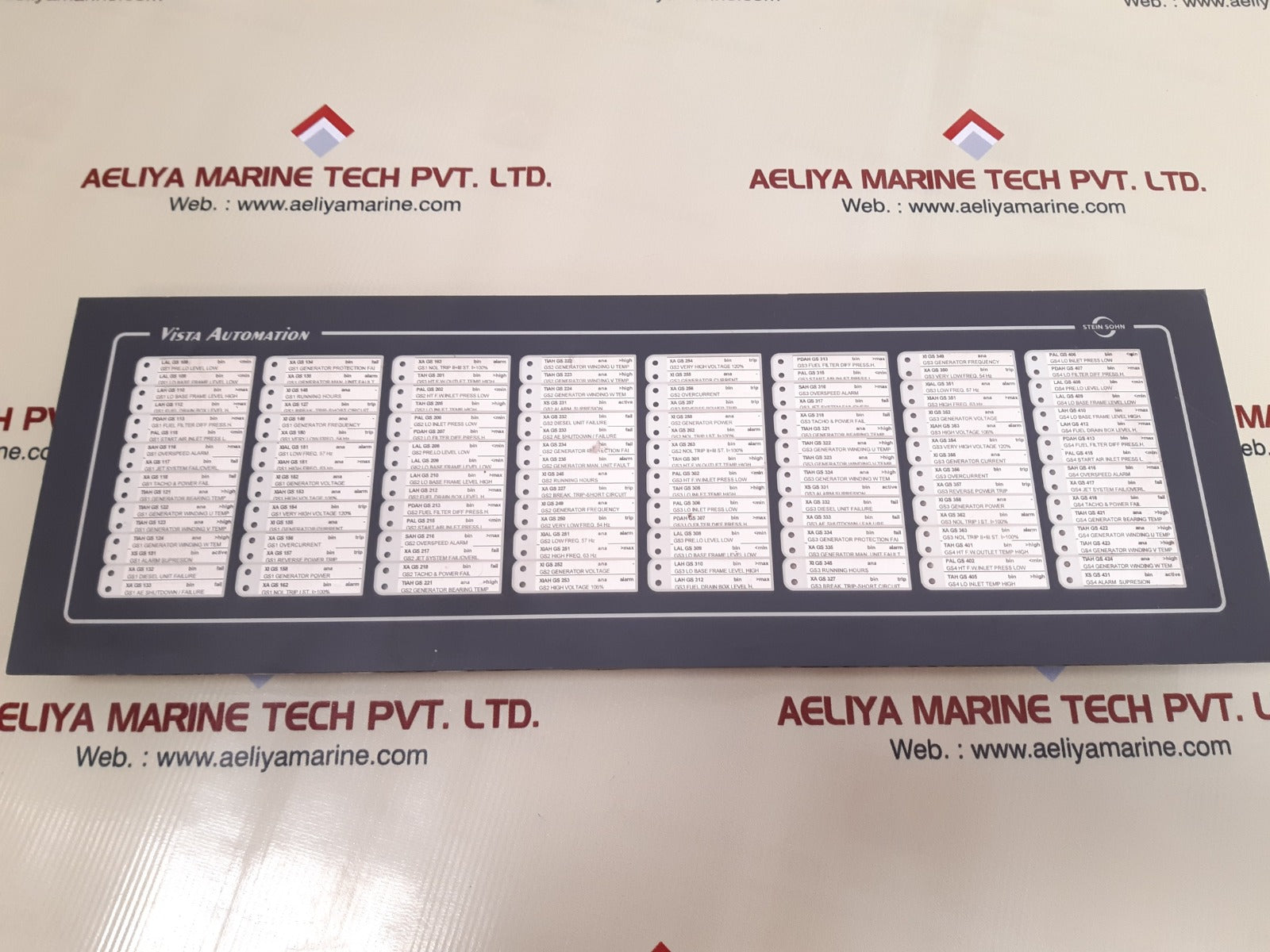 Stein sohn vista automation a205.3 sub dad data acquisition display
