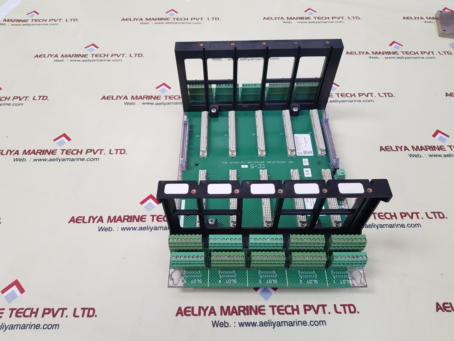 Siemens 580-234874-0 cc-5 rack fire protection module 