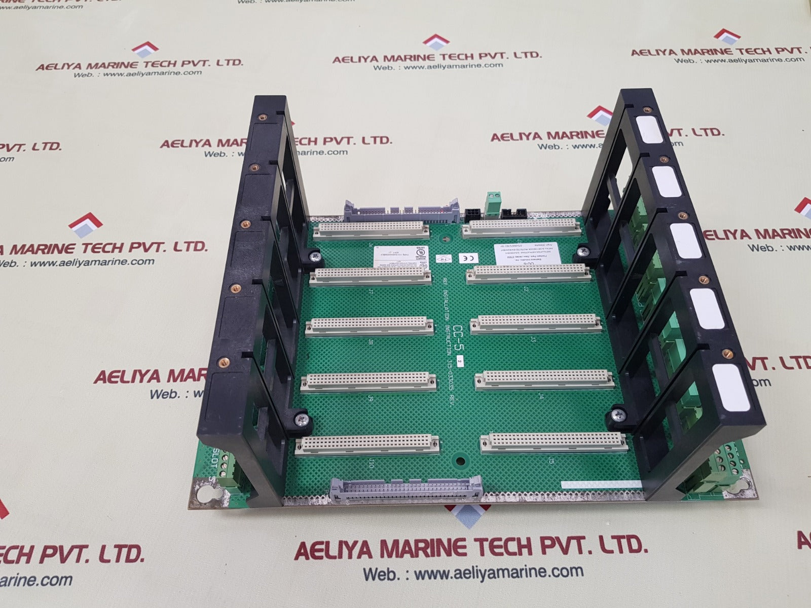 Siemens 580-234874-0 cc-5 rack fire protection module 