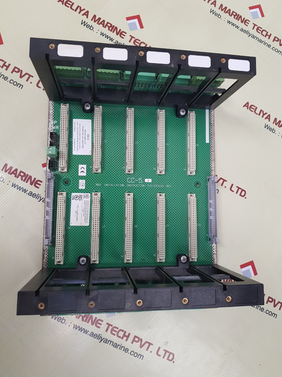 Siemens 580-234874-0 cc-5 rack fire protection module 