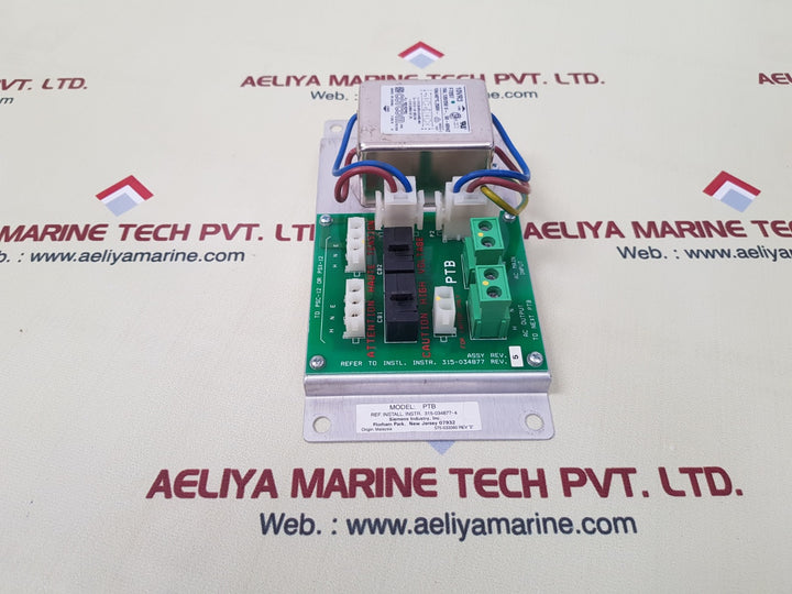 Siemens ptb power termination board 575-033390