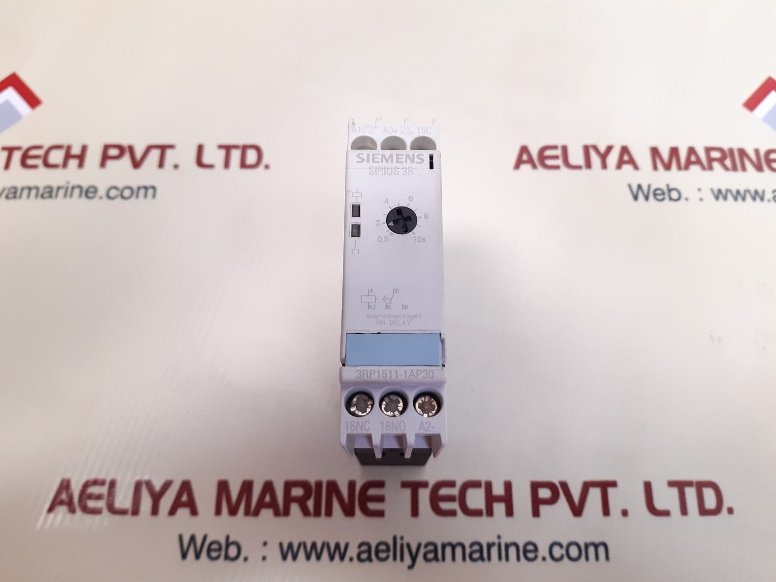 Siemens 3rp1511-1ap30 time relay