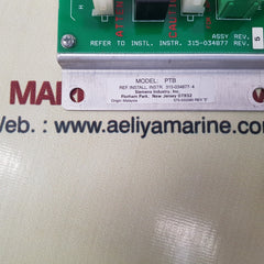 Siemens ptb power termination board 575-033390