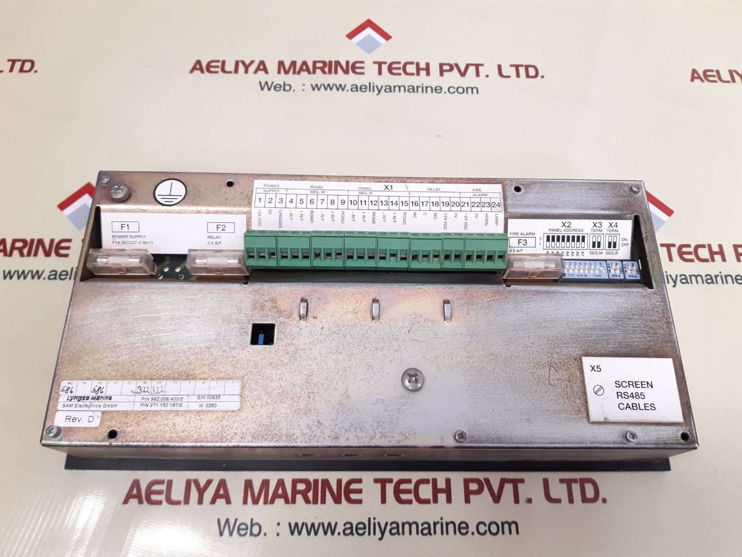 Sam Electronics Monitoring & Control Alaram System Mcs 40M (Display Not Working)