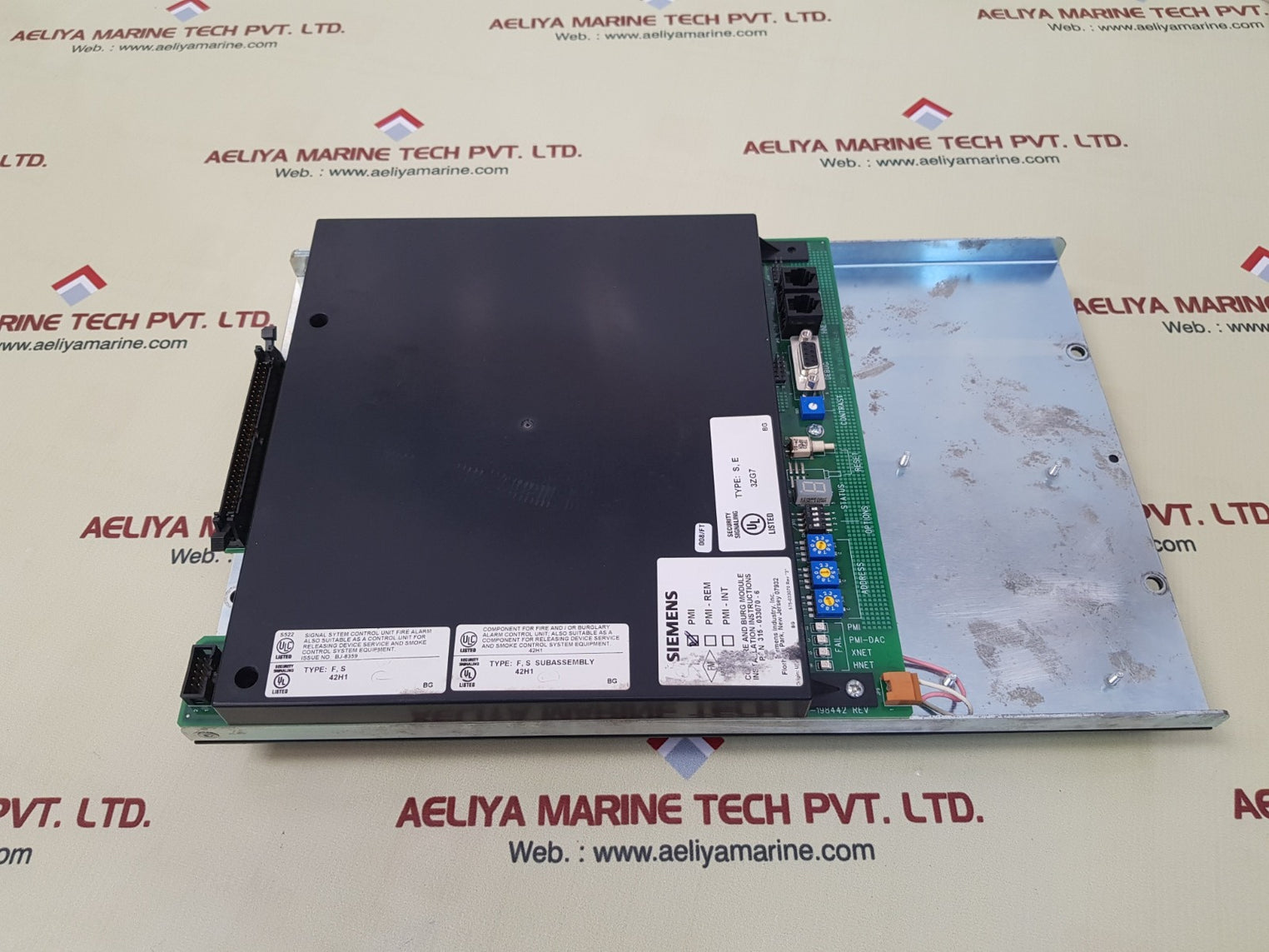 Siemens pmi fire finder control panel 315-033070-6