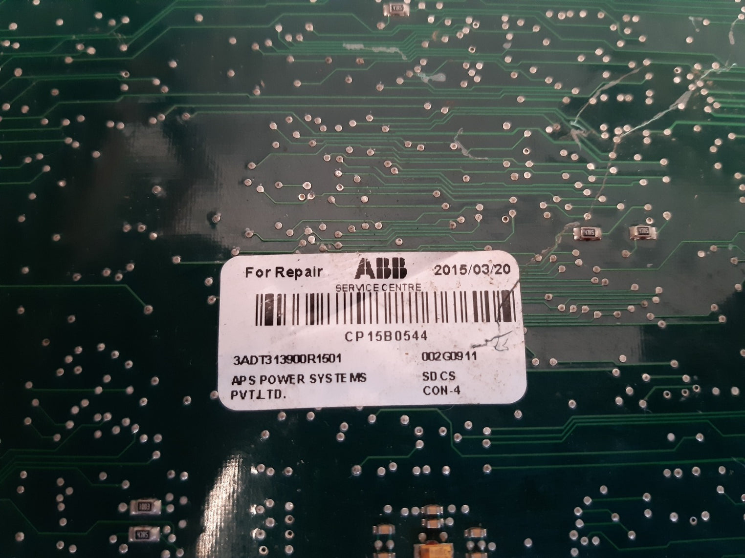 Abb sdcs-con-4 control board 3adt313900r1001