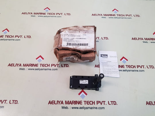 Parker 529831000 manual air control valve