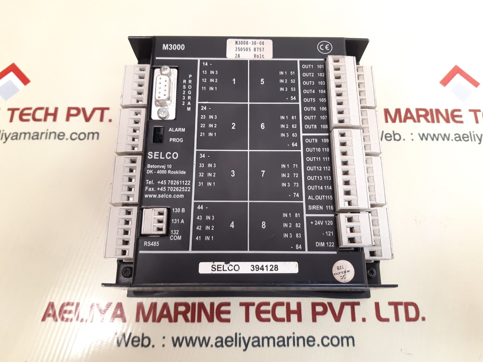 Selco m3000 analog alarm annunciator m3000-30-00