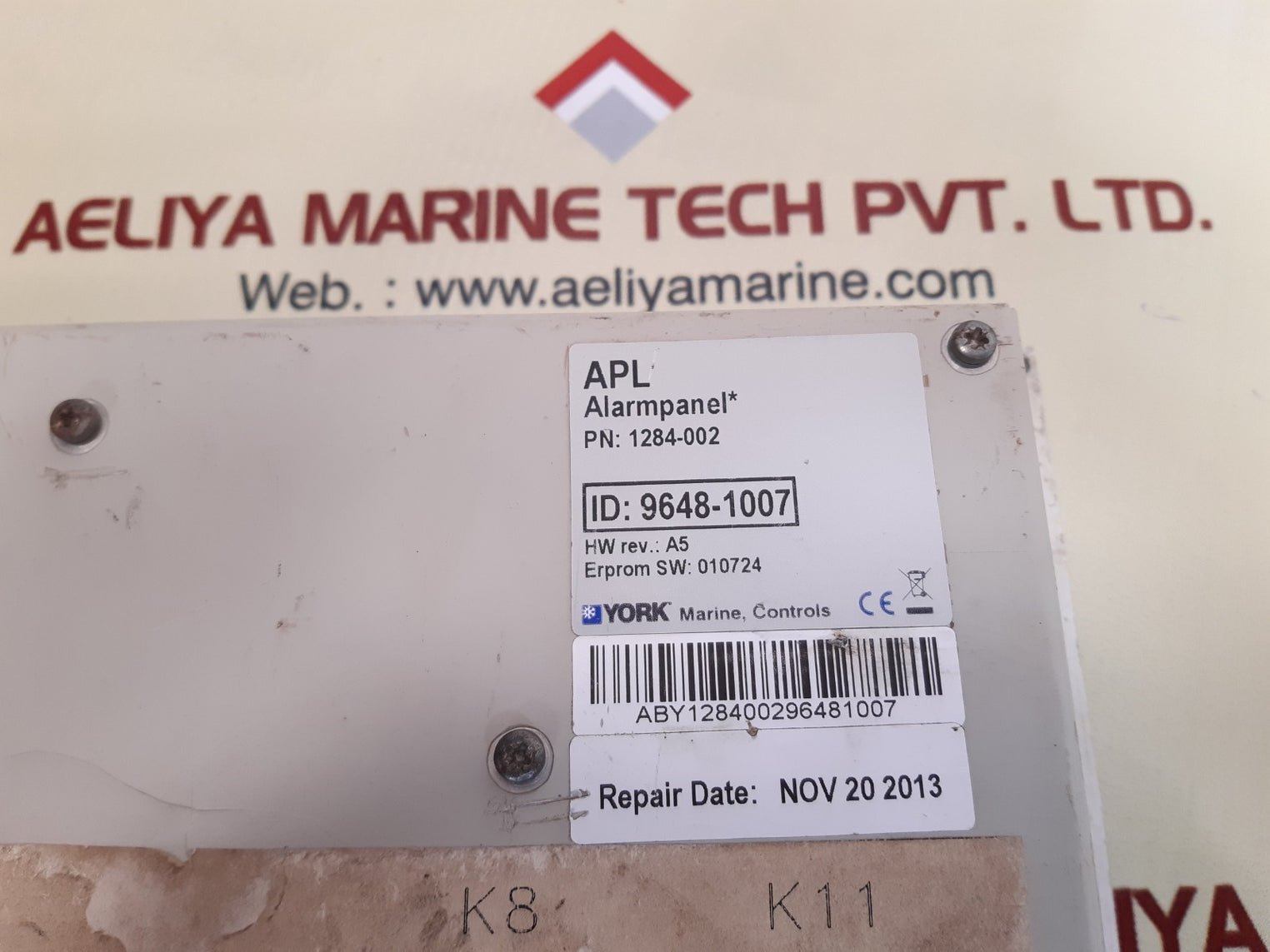 Lanng & stelman 1284-002 apl alaram panel hw rev.a5