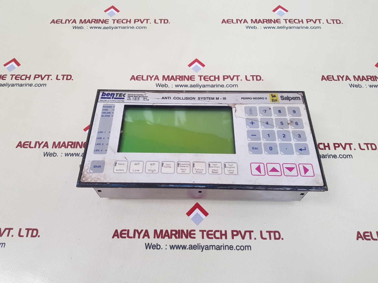 Sae stahl et-9752 fp-st anti collision system m-iii