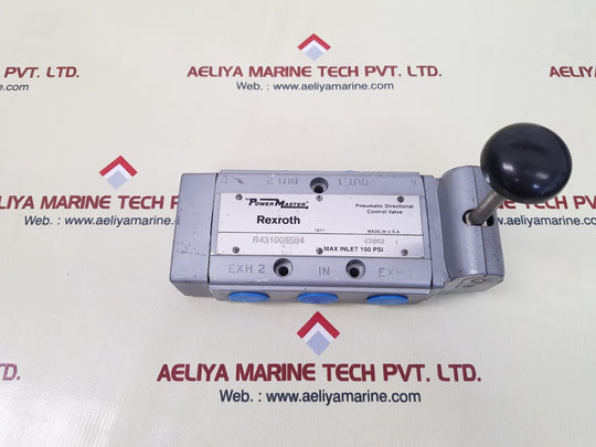 Rexroth r431008584 Power master pneumatic directional control valve