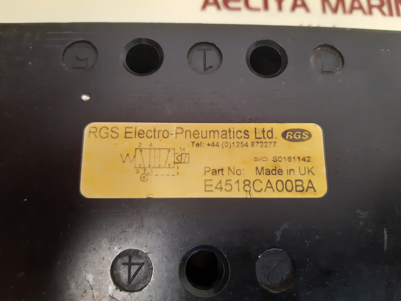 Rgs electro e13axca00ba solenoid valve e4518ca00ba 