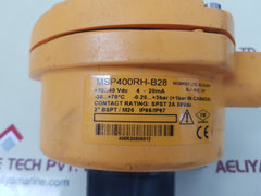 Mobrey msp400rh-b28 ultrasonic level transmitter