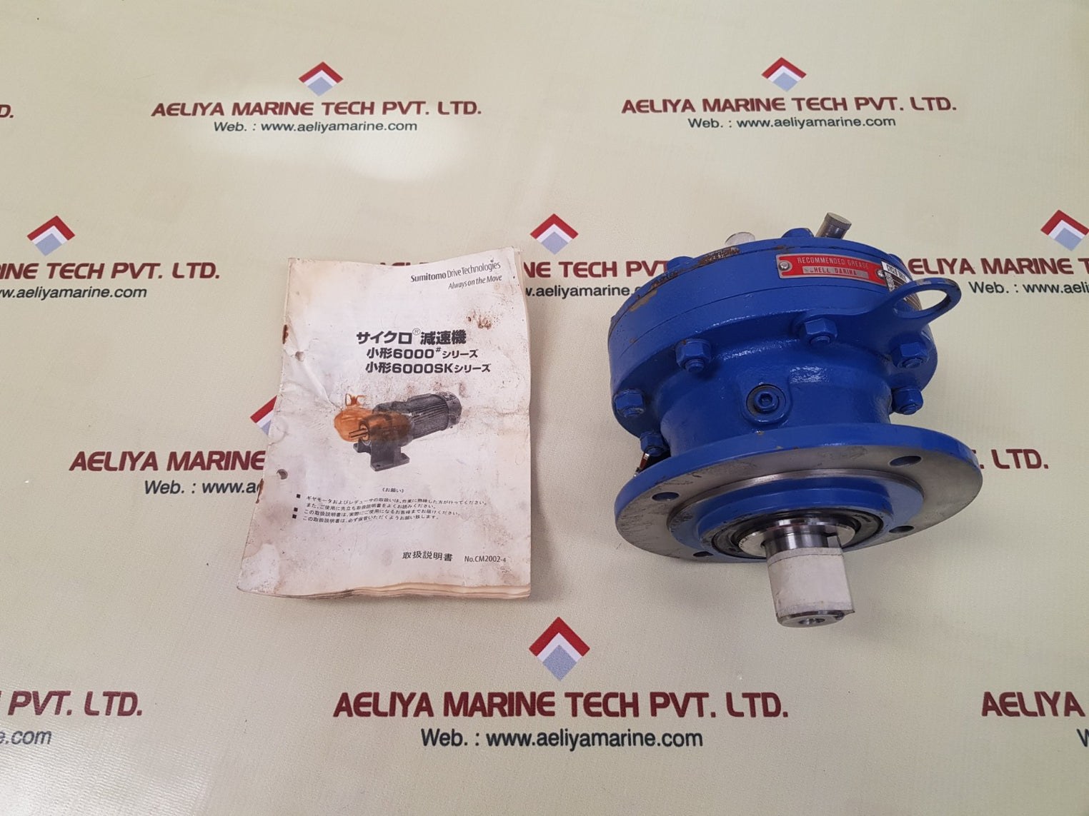 Sumitomo cnv-6095-6 cyclo drive