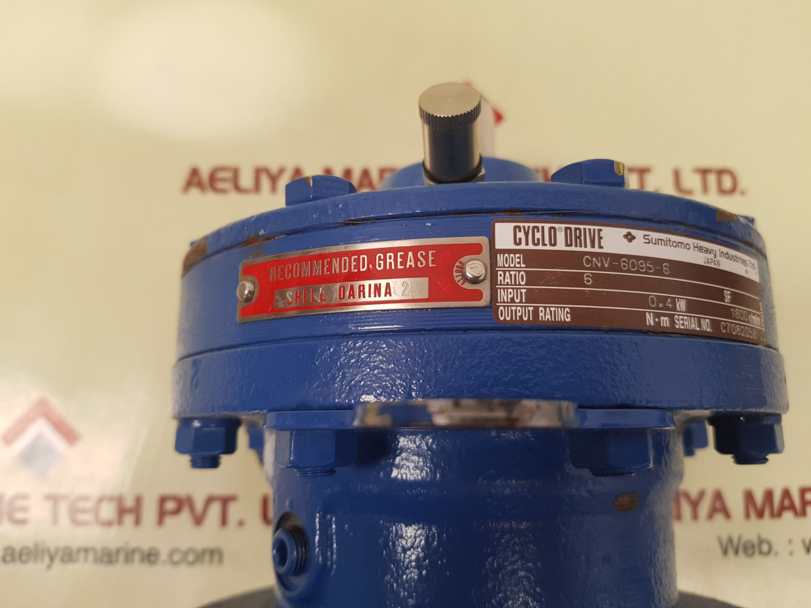 Sumitomo cnv-6095-6 cyclo drive