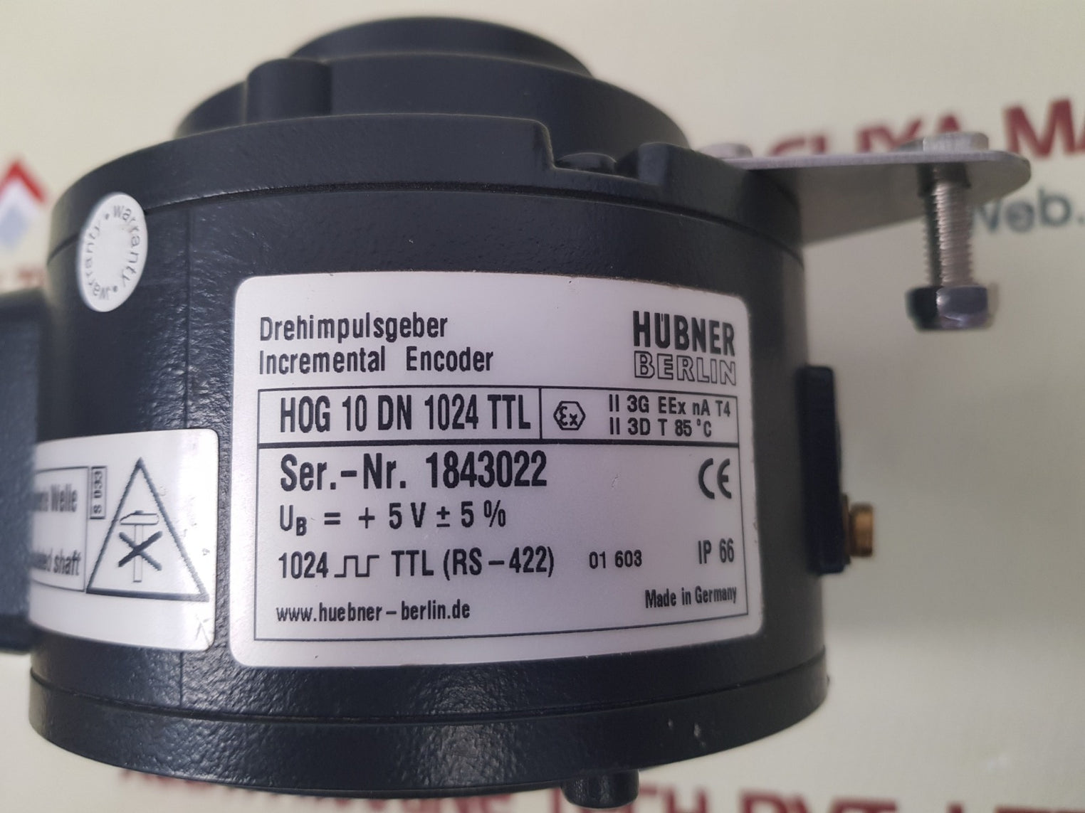 Hubner berlin hog 10 dn 1024 ttl encoder