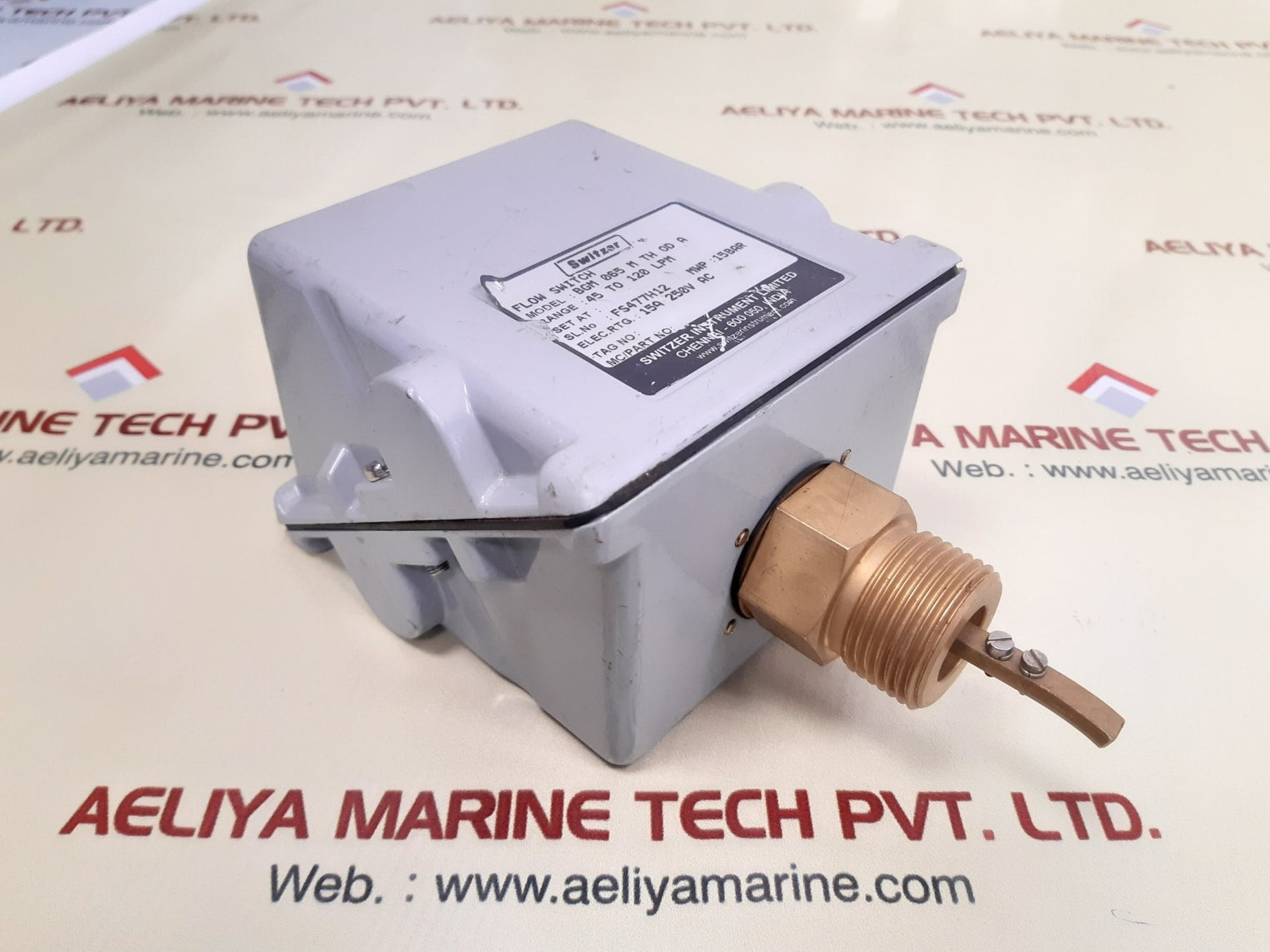 Switzer bgm 065 m th od a flow switch