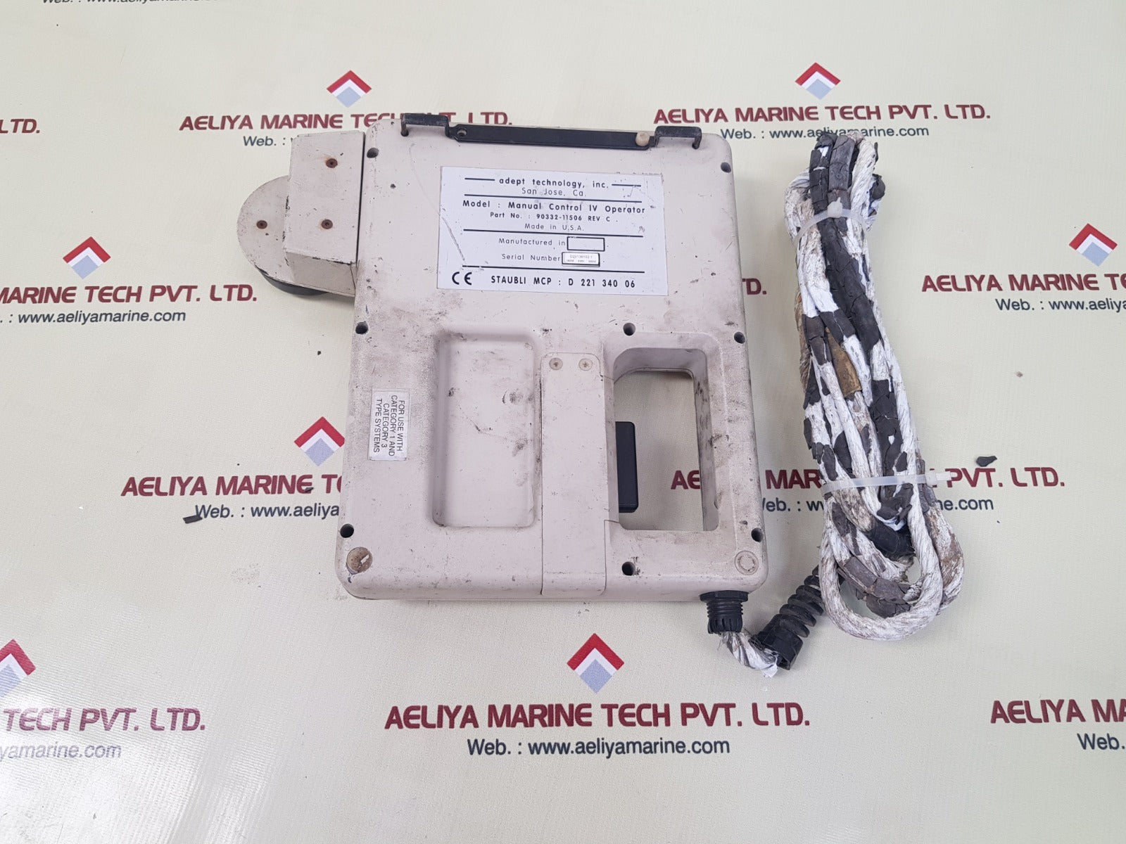 Staubli 90332-11506 manual control iv operator