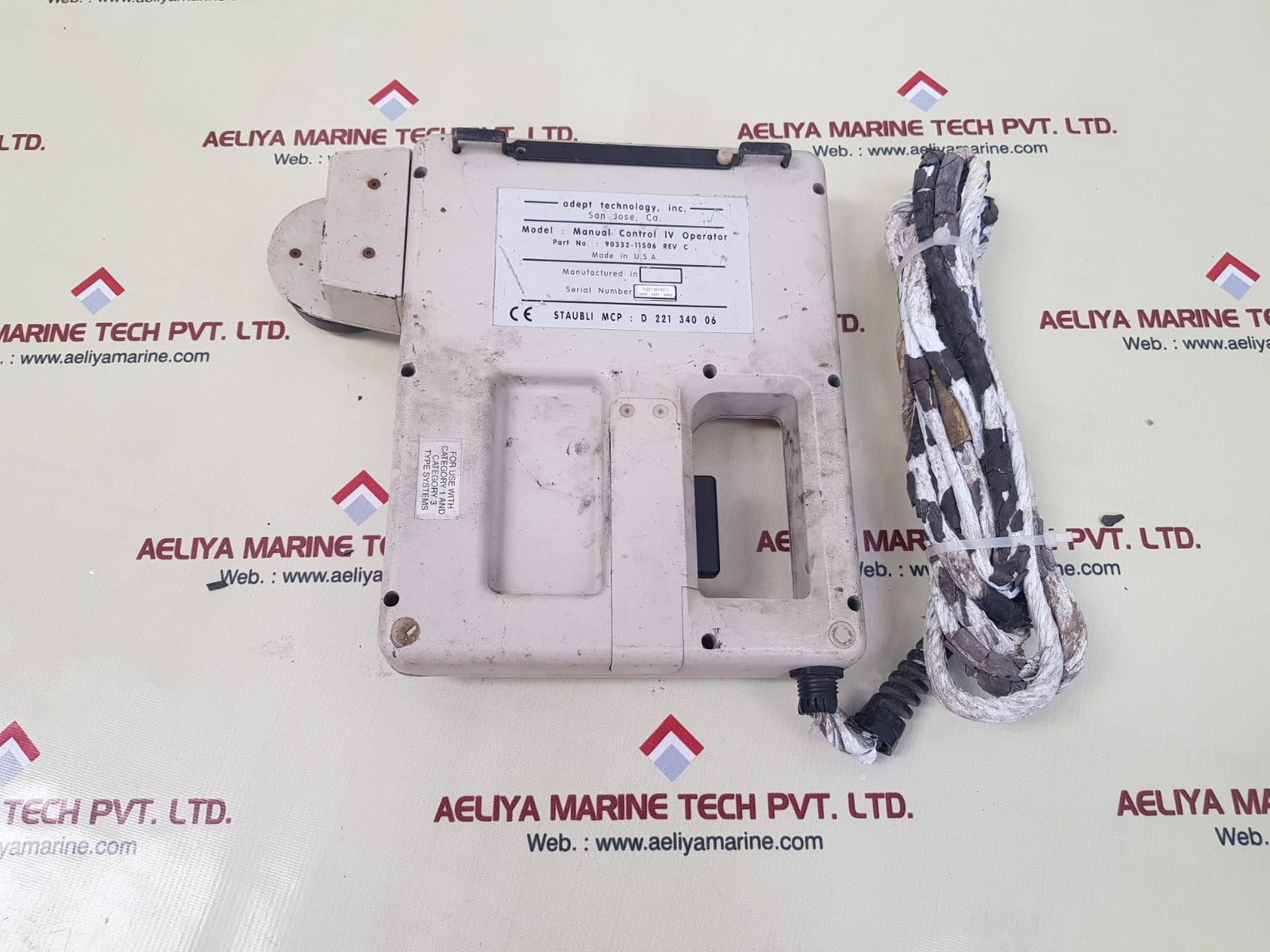 Staubli 90332-11506 manual control iv operator