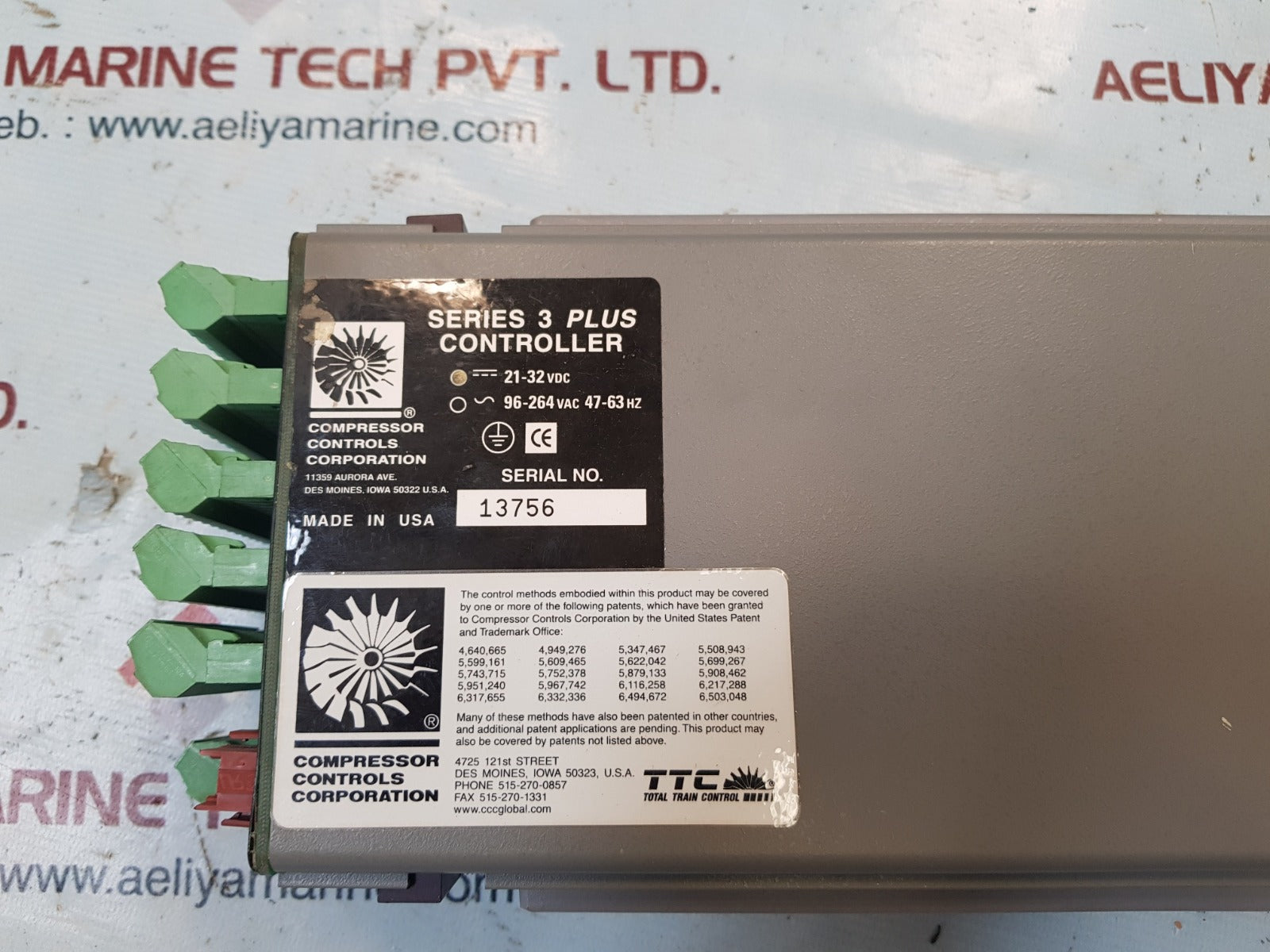 Compressor controls series 3 plus controller rev E