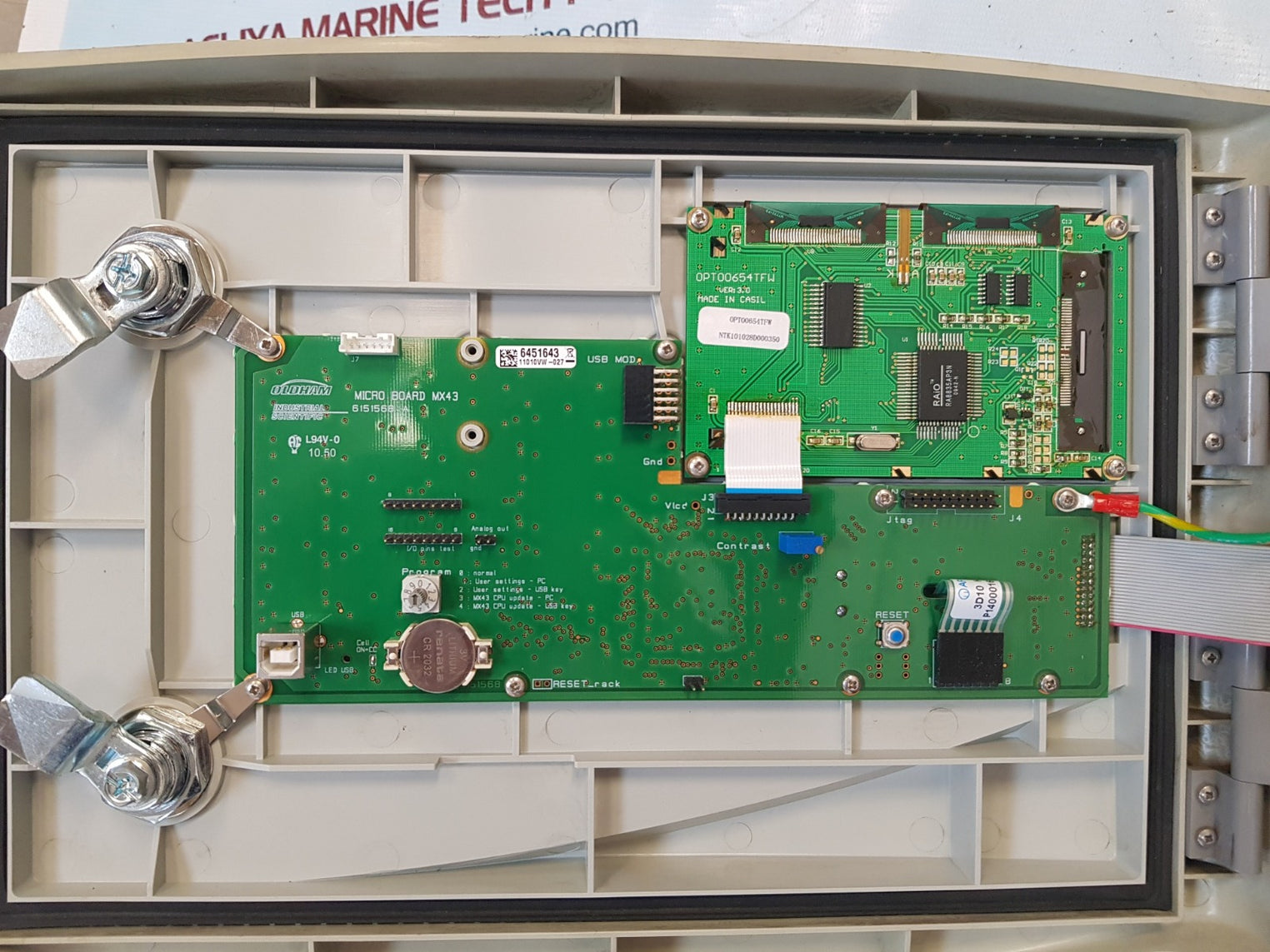 Oldham mx43 fixed gas detection control unit 