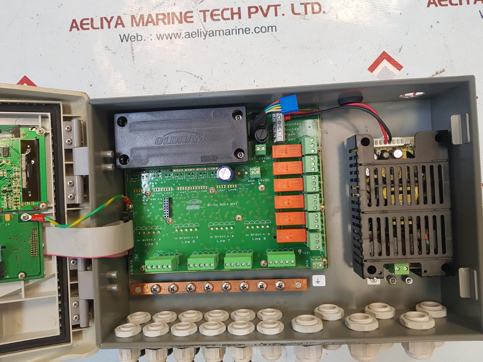 Oldham mx43 fixed gas detection control unit 