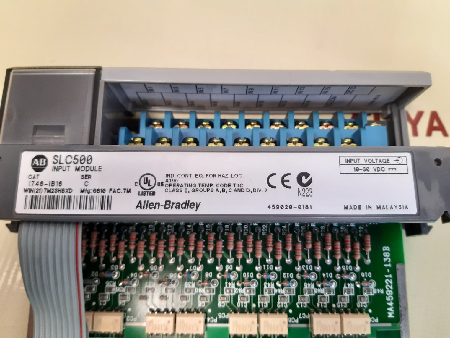 Allen-bradley 1746-ib16 ser c slc500 input module New