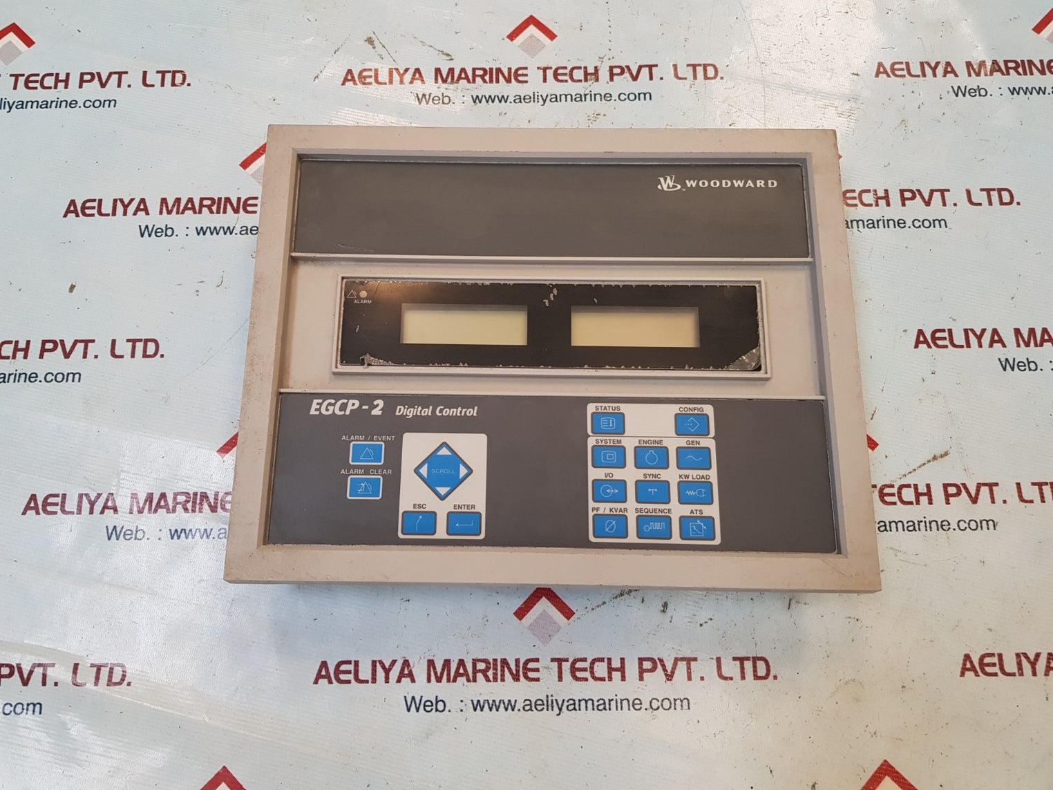 Woodward egcp-2 digital control 8406-120 rev H