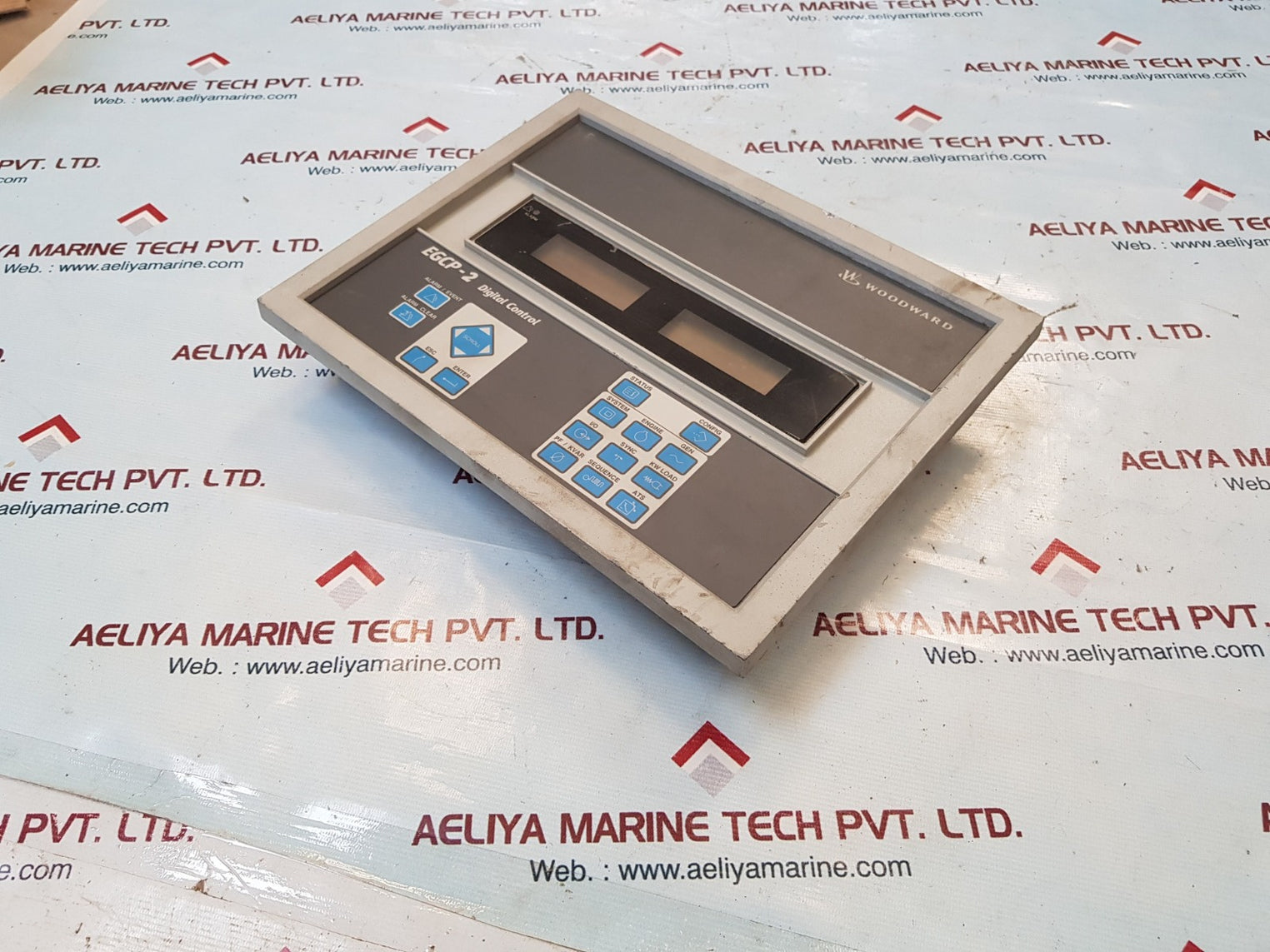 Woodward 8406-120 egcp-2 digital control rev g