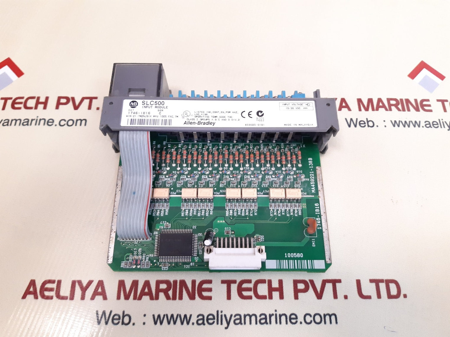 Allen-bradley 1746-ib16 slc500 input module 10-30 vdc