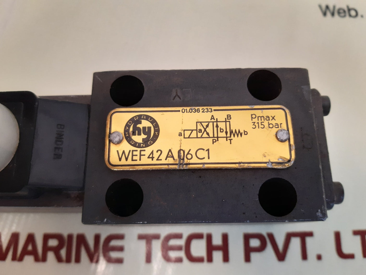 Hydraulik ring wef42a06c1 hydraulic valve