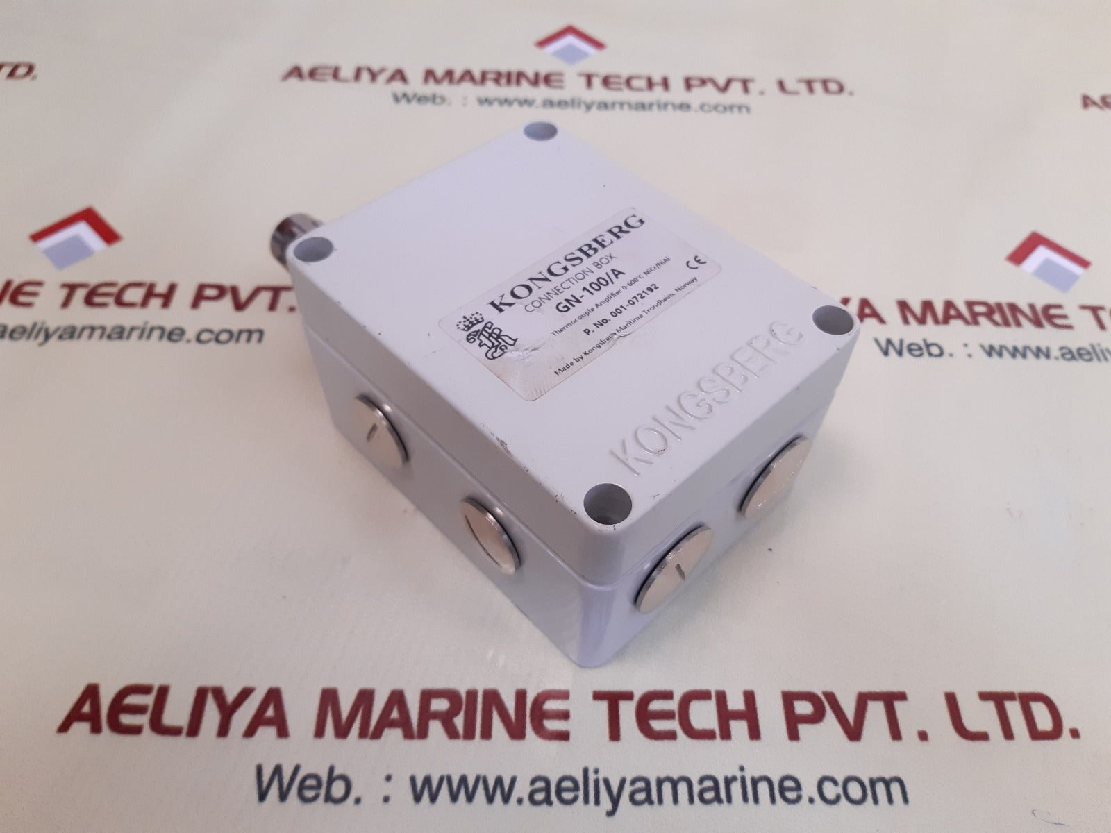 Kongsberg gn-100/a connection box thermocouple amplifier 001-072192
