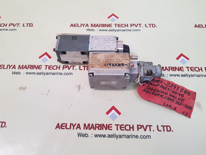 Hydronorma c47 360 1604 valve with rexroth 4we 6 d53/bg24nex