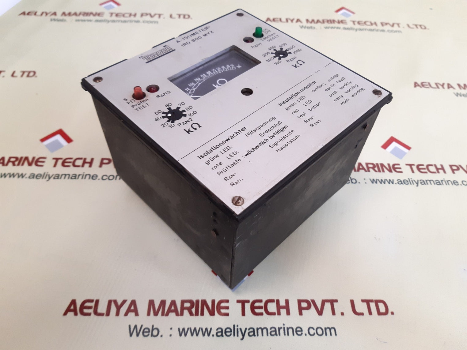 Bender ird 800 myx isolation monitoring device