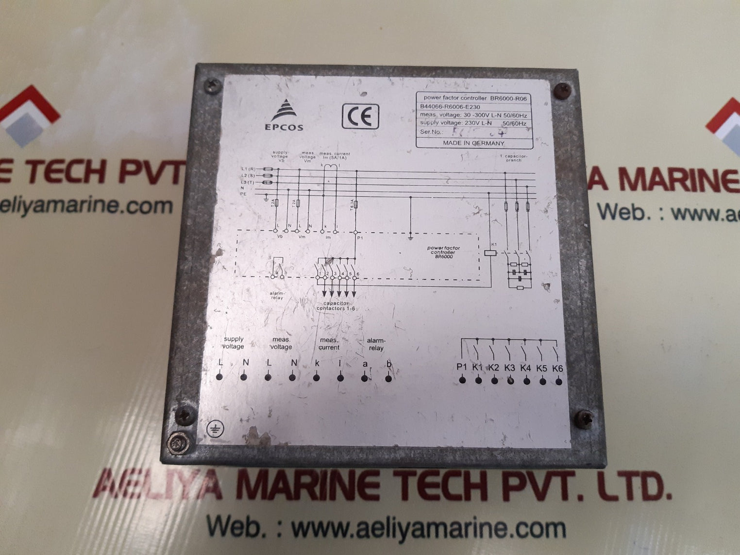 Epcos br6000-r06 power factor controller b44066-r6006-e230