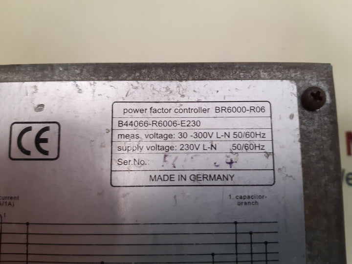 Epcos br6000-r06 power factor controller b44066-r6006-e230