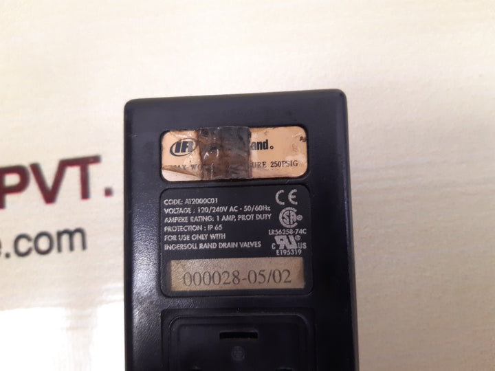 Ingersoll rand edv-2000 electronic drain valve