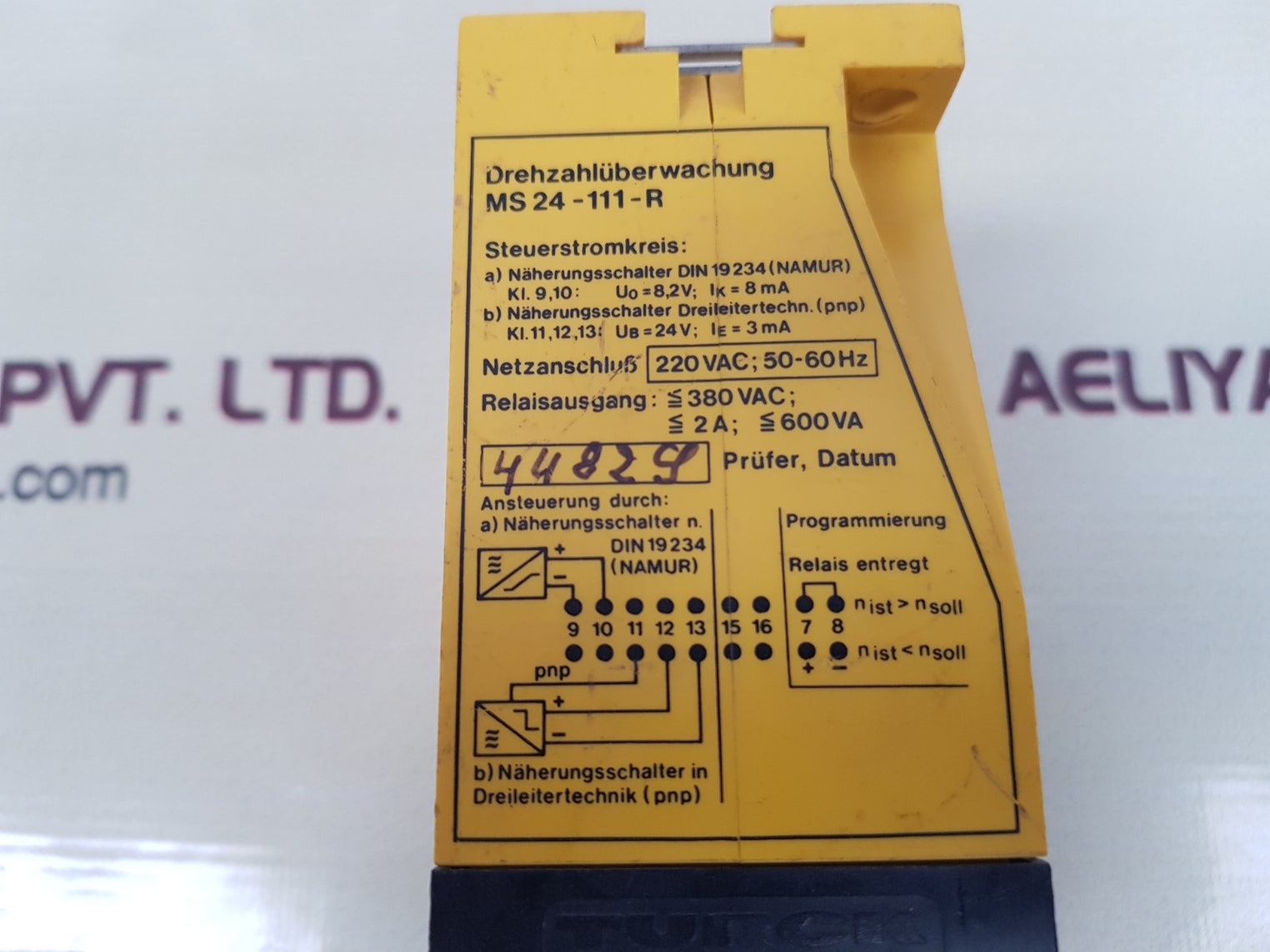 Turck ms24-111-r timer relay