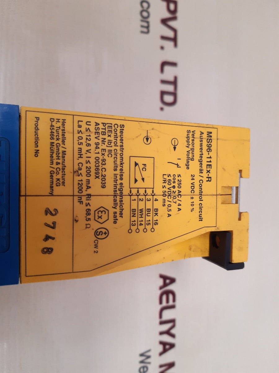 Turck ms96-11ex-r control circuit relay