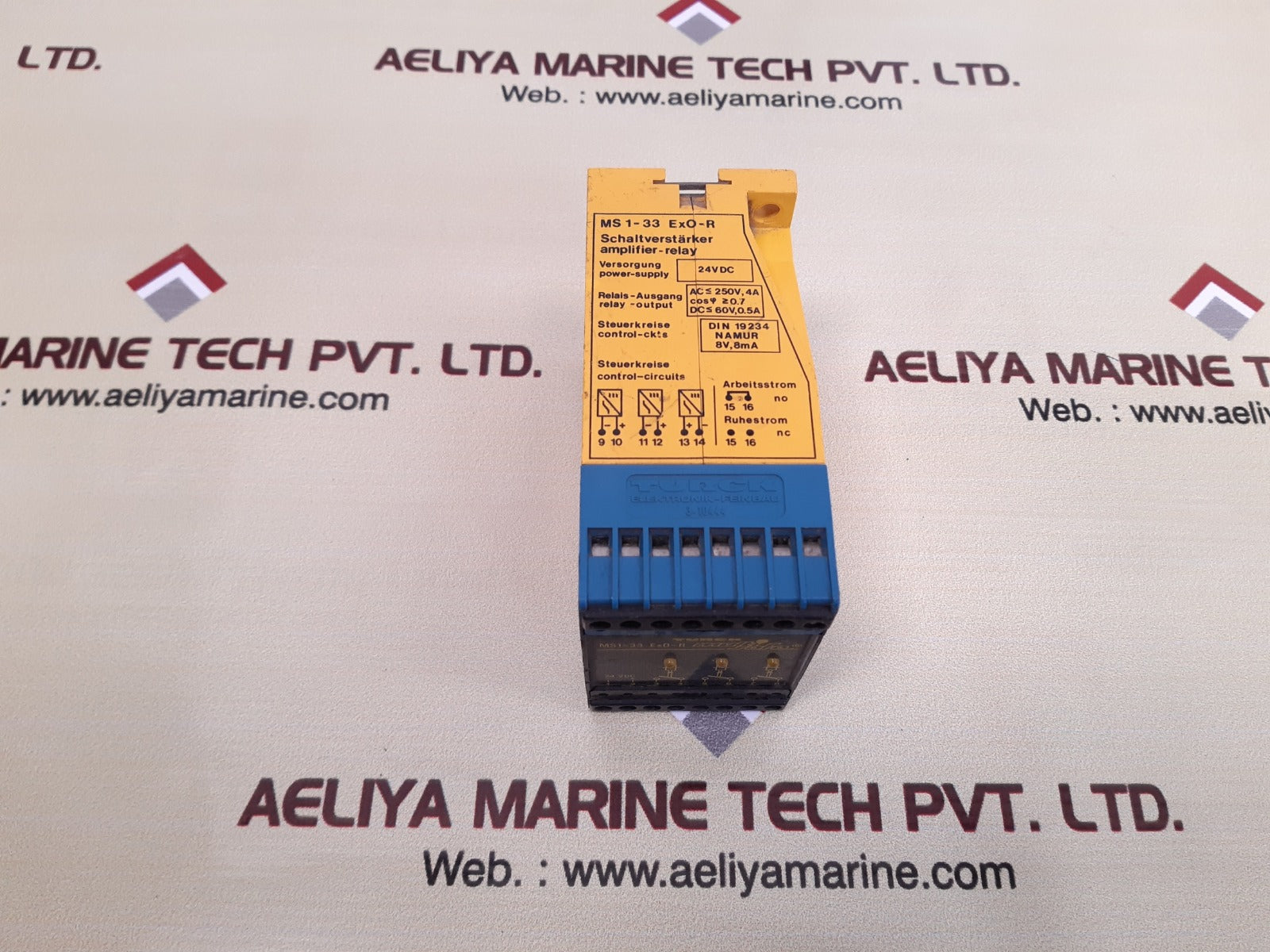 Turck ms1-33 ex0-r amplifier-relay ex-80/2013