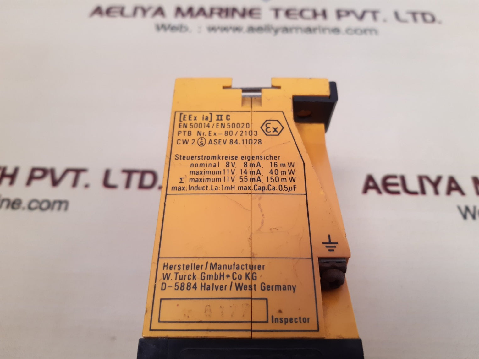 Turck ms1-22 ex0-r multi safe switching amplifier-relay 24vac