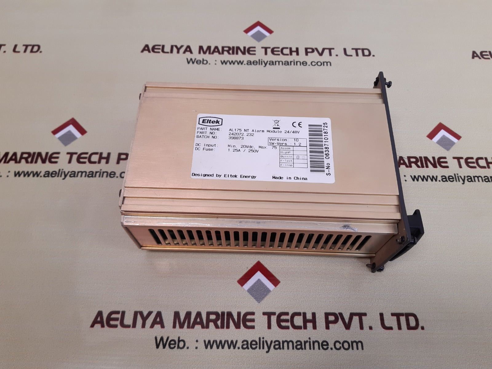 Eltek al 175nt 242072.232 alarm module version 10
