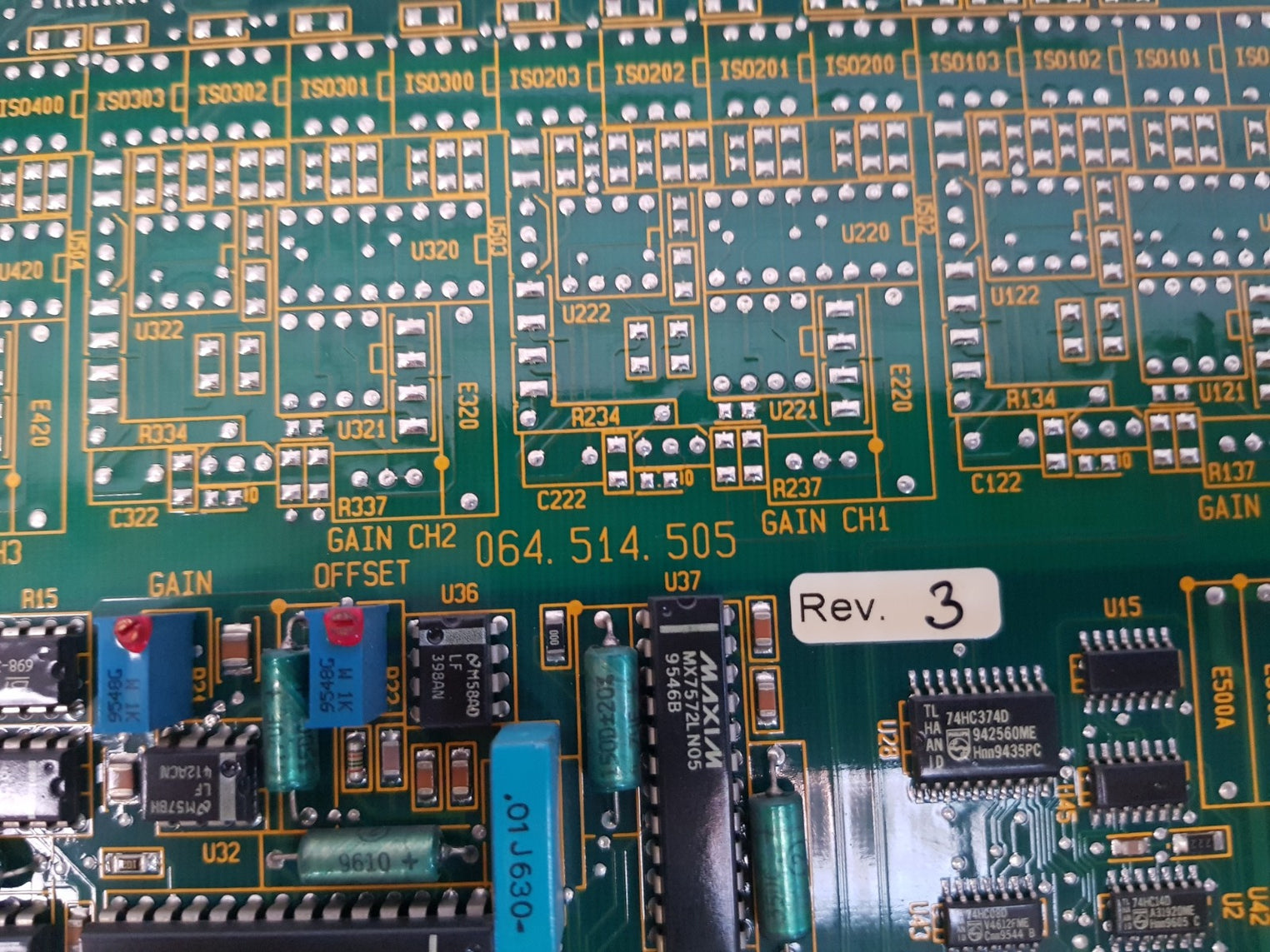 Gpv elbau electronics stella gamma 609003510 pcb card rev.3 