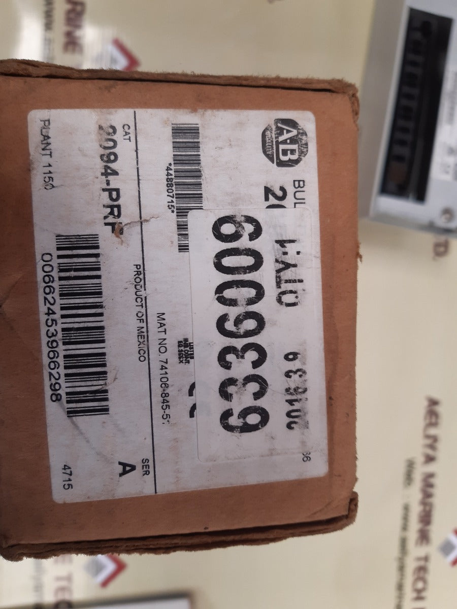 Allen-bradley 2094-prf ser a kinetix 6000 slot filler 