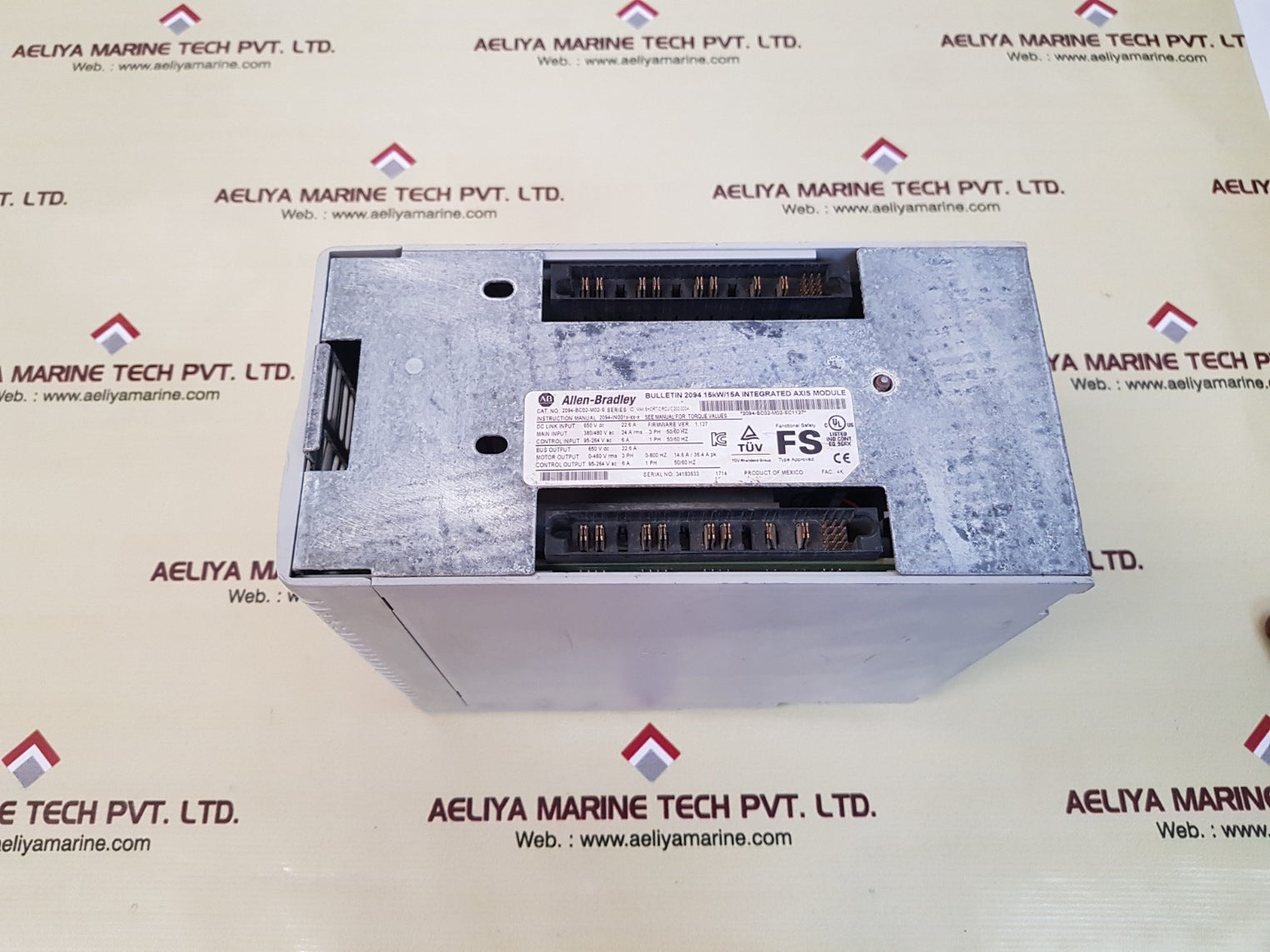 Allen-bradley 2094-bc02-m02-s integrated axis module ser c 