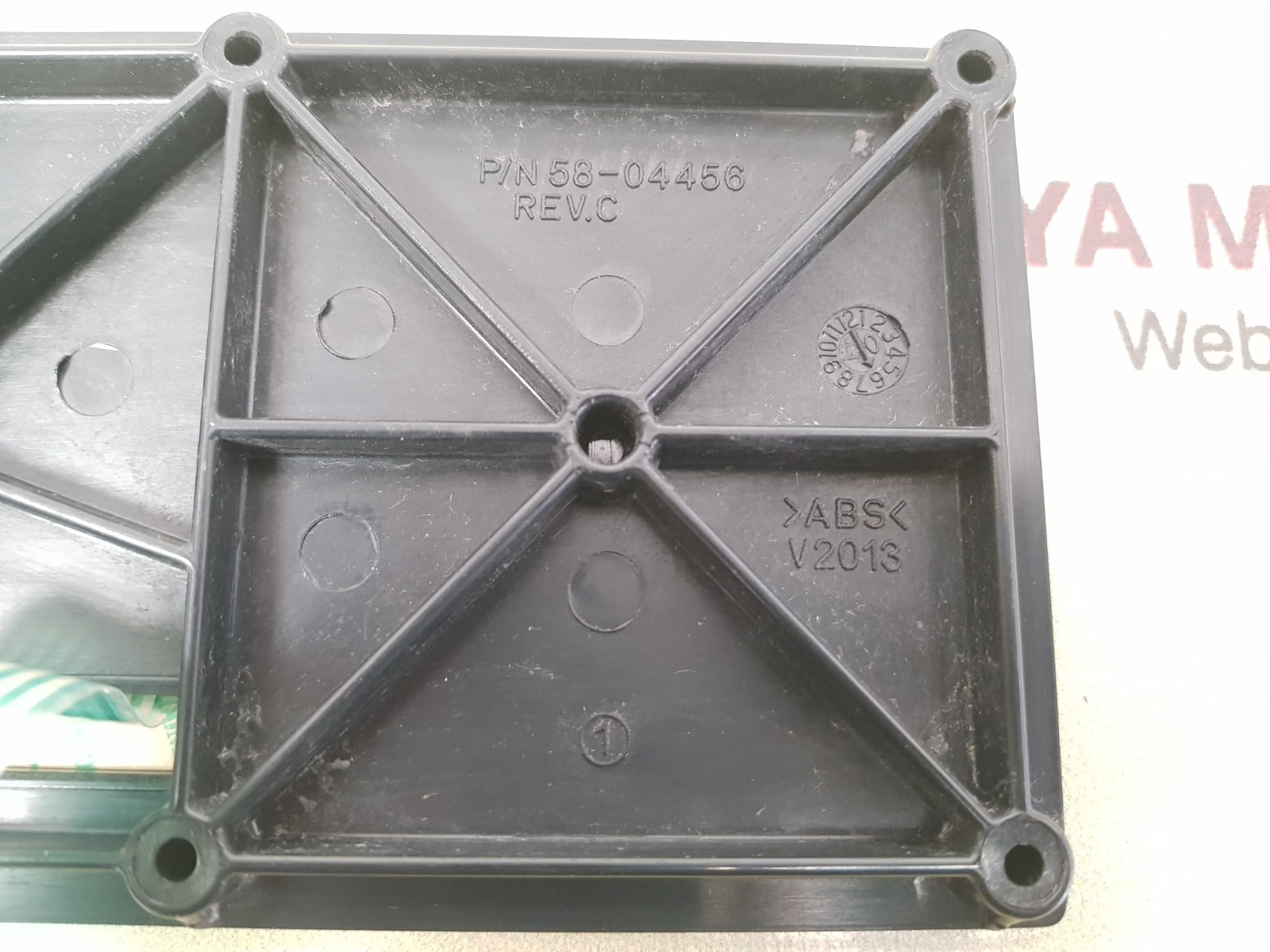 Carrier 58-04456 rev.c transicold back-up plate 